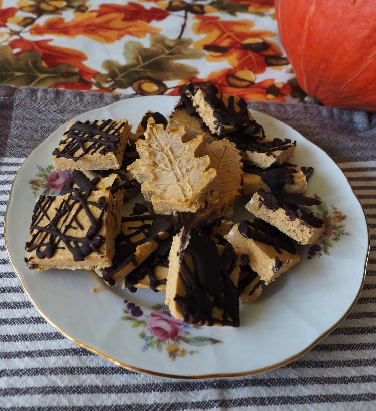 Ketogenic Girl Black and Orange Halloween Fudge