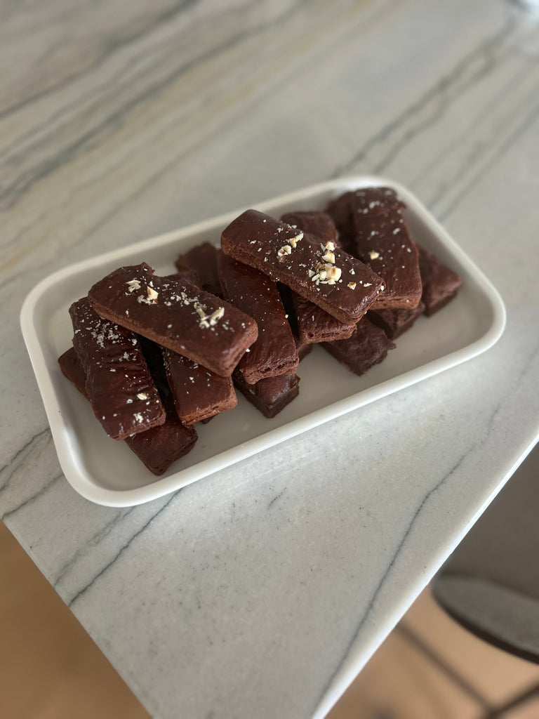 🍫 High-Protein Nutella Hazelnut Brownies