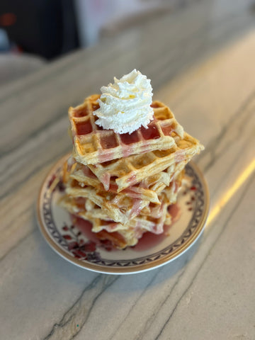 High-Protein Low Carb Protein Waffles