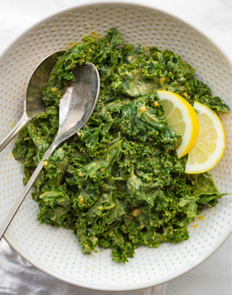 Creamy Garlic Kale Salad Dressing