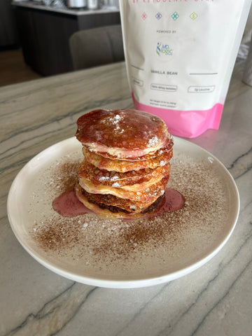 Cottage Cheese Protein Pancakes!