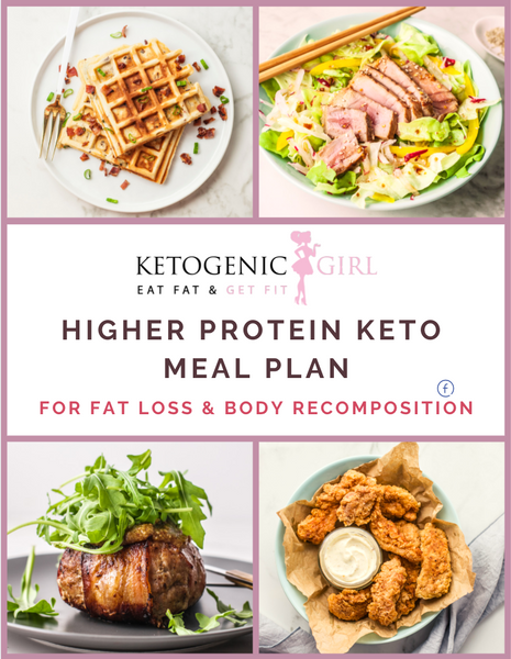 The Higher Protein Keto Meal Plans (Phase 2 Plans)