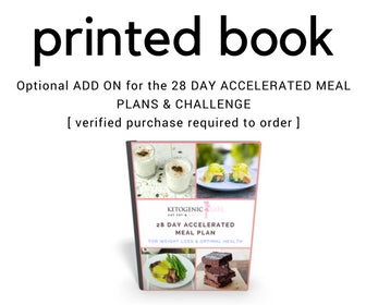 Printing SERVICE ADD ON BOOK for the Current 28 Day Challenge Members